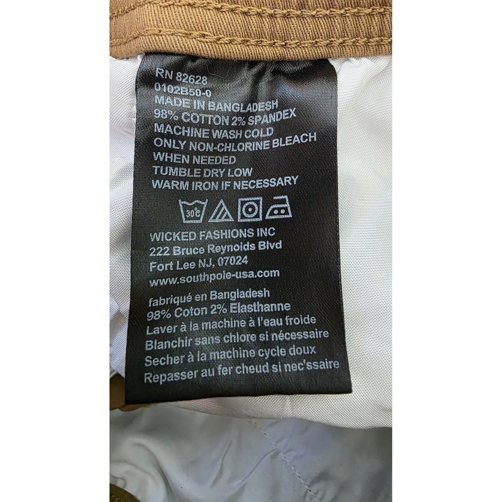 Southpole Flex The Movement Jogger Pants Tobacco Brown Men's Large NWT - Picture 4 of 9